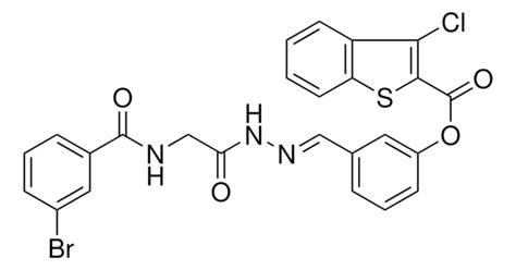 3 E 2 2 3 BROMOBENZOYL AMINO ACETYL HYDRAZONO METHYL PHENYL 3