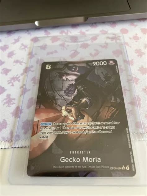 ONE PIECE TCG Wings Of The Captain Gecko Moria OP06 086 SR Alt Art