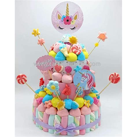 Tarta Chuches Grande Unicornio Tarta Chuches