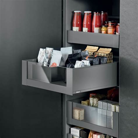 Blum Larder Drawers (Legrabox) | Kitchen tall units, Fitted furniture ...