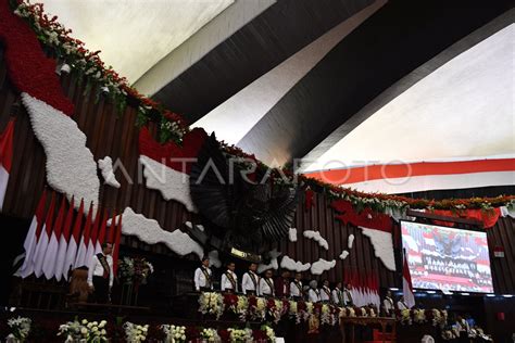 Gladi Bersih Pelantikan Presiden Dan Wakil Presiden Antara Foto