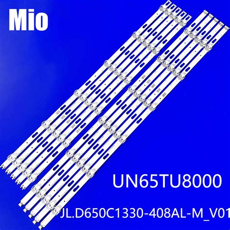 6Kit LED Backlight For Samsung UN65TU8000 UN65TU8200 UN65TU7000