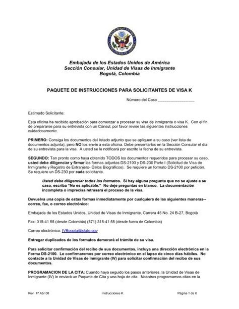 99CKET 4 Spanish Embajada De Los Estados Unidos De America