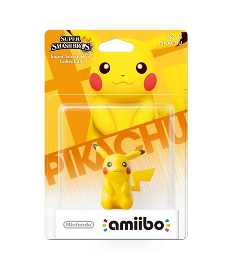 Nintendo Amiibo Pikachu Super Smash Bros Collection Lootquestpl