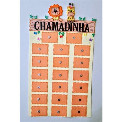 Painel De Chamadinha Safari Em Eva Shopee Brasil