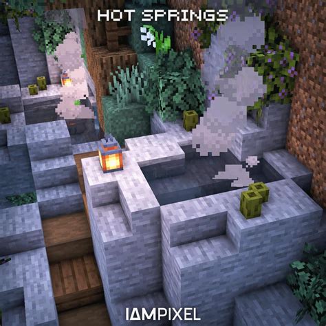 Built Some Hot Springs R Minecraftbuilds