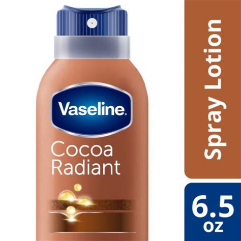 Vaseline Intensive Care Spray Moisturizer Cocoa Radiant For Dry Skin Made W 100 Pure Cocoa