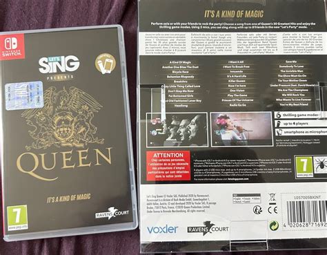 Lets Sing Queen Avec Micros Nintendo Switch Kaufen Auf Ricardo