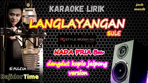 Langlayangan Midua Cinta Karaoke Nada Pria Dangdut Koplo Jaipong