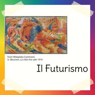 Book Creator Il Futurismo