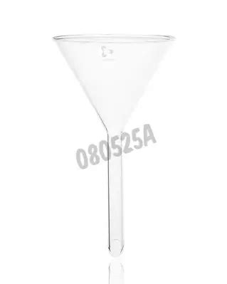 Schott Duran borosilicate glass funnel ø 120 mm short stem