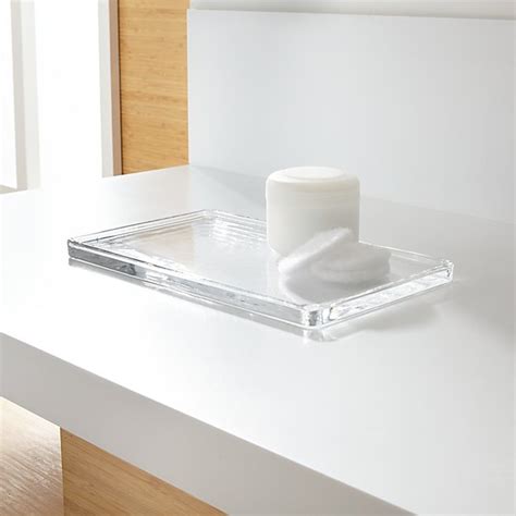 Glass Vanity Tray | Crate and Barrel