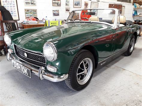 1972k Mg Midget Mkiii 1275cc In British Racing Green Mike Authers