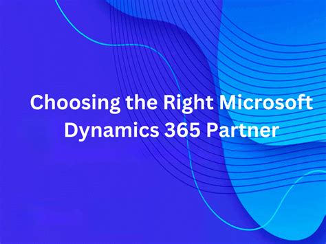 Choosing The Right Microsoft Dynamics Partner In Australia