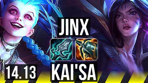 JINX Milio Vs KAI SA Janna ADC 6 0 5 700 Games Dominating