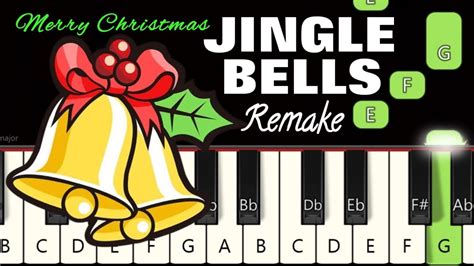 Jingle Bells 🔥 Piano Tutorials Piano Notes Piano Online