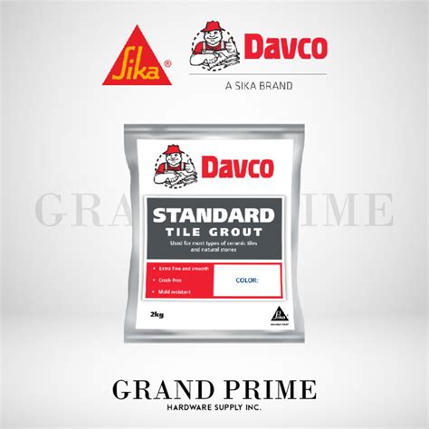 DAVCO Standard Tile Grout Lazada PH