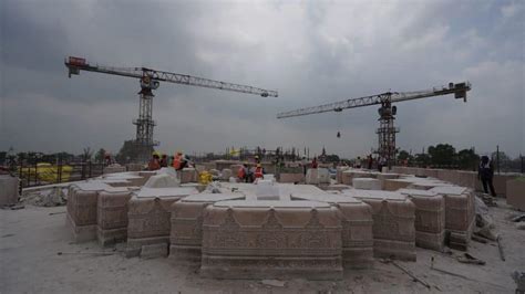 Magnificent Ram Mandir Construction Nears Completion In Ayodhya- Check ...