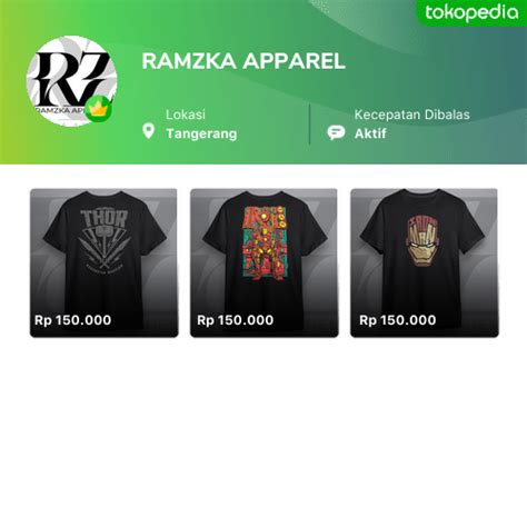 Toko Ramzka Apparel Online Produk Lengkap Harga Terbaik Tokopedia