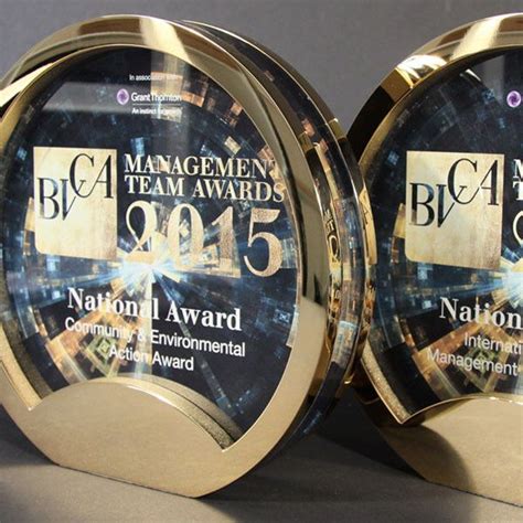 Bvca Award Efx Bespoke Awards And Trophies Trophy Design Trophies