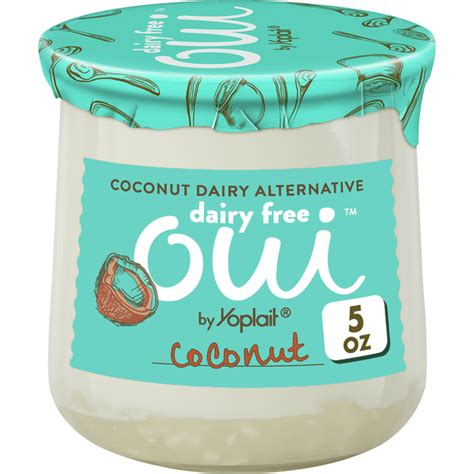 Yoplait Oui Coconut Flavor Coconut Based Dairy Free Yogurt Alternative