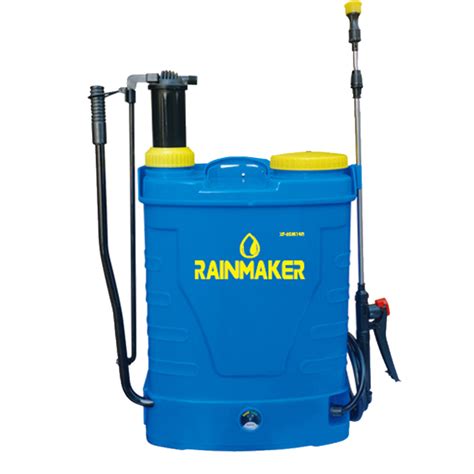 Rainmaker 2 In 1 20l Battery Hand Agricultural Blue Sprayer China Battery Sprayer Pump And