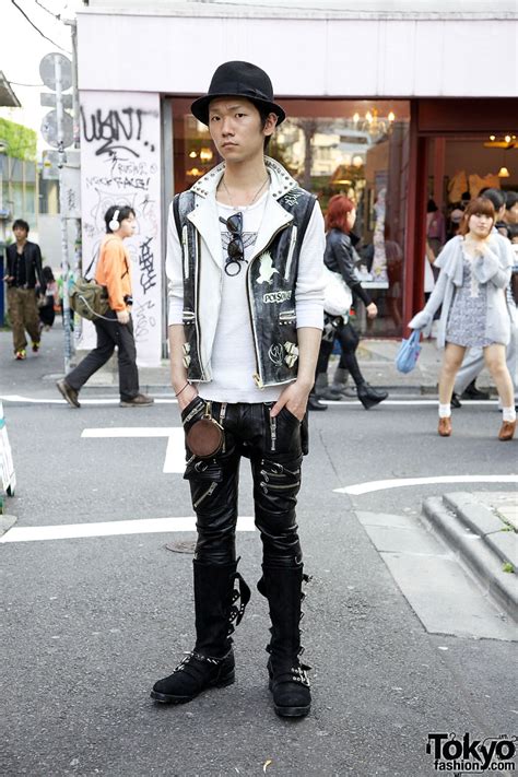 BlackMeans Punk-inspired Street Fashion in Harajuku