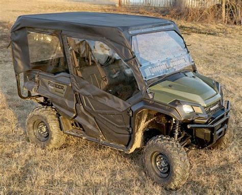 Pioneer 1000 5 Full Cab Enclosure With Aero Vent Hard Windshield