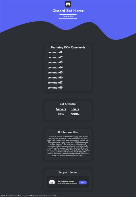 Discord Templates