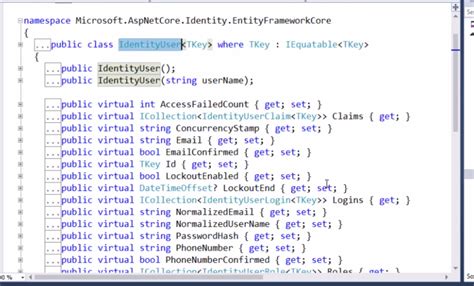 Asp Net Microsoft Aspnetcore Identity Entityframeworkcore Class Hot Sex Picture