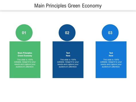 Main Principles Green Economy Ppt Powerpoint Presentation Show Design