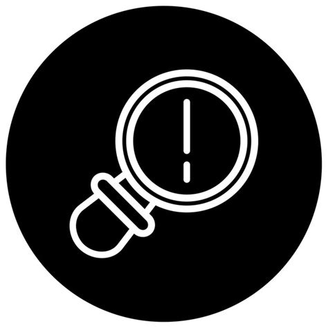 Premium Vector Eye Magnifier Vector Illustration