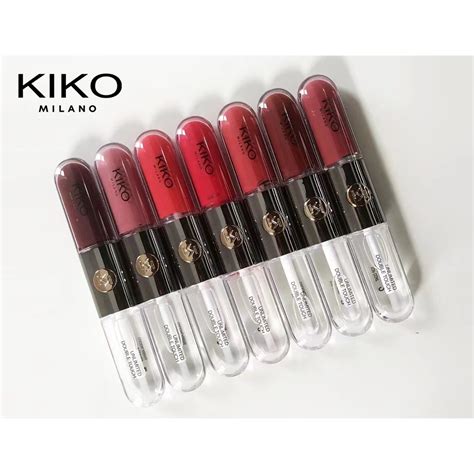 ReadyStock Italy KIKO Milano Lip Gloss Unlimited Double Touch 6ml