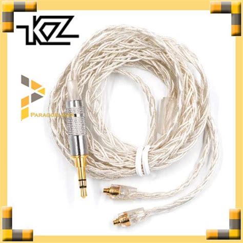 Jual Knowledge Zenith KZ Silver Cable With Mic Type B Di Seller