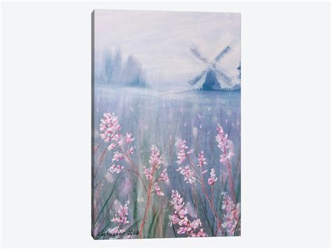 Wildflowers Series Pink Canvas Print By Yulia Schuster Icanvas