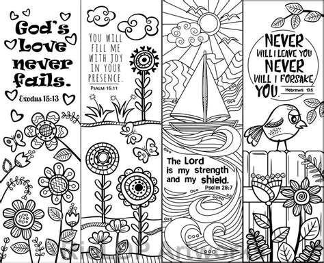 Printable Books Of The Bible Bookmark