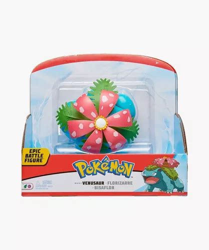 Figura De Batalla Pokemon Grande Venasaur Articulada Cuotas sin interés