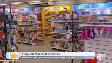 TEM Notícias 1ª Edição Sorocaba Jundiaí Papelarias de Sorocaba