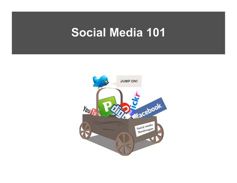 Social Media 101 Ppt