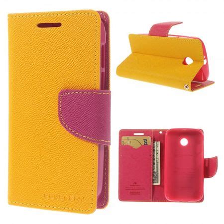 Goospery Motorola Moto E H Lle Handy Bookcover Fancy Diary Series