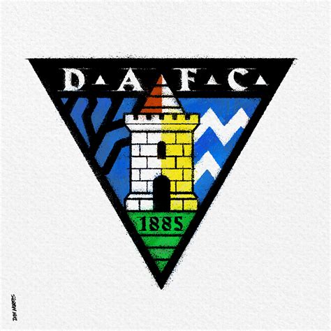 A retro retake for Dunfermline Athletic Football Club :: Behance