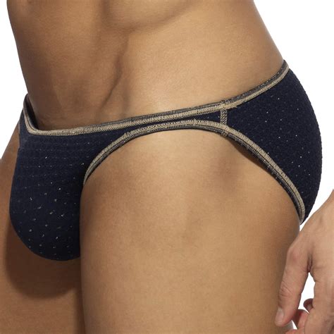 Addicted Regal Reversible Bikini Swim Briefs Navy INDERWEAR