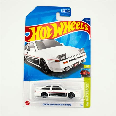 Best Hot Wheels Toyota AE Sprinter Trueno Hatchback AR Drift Club