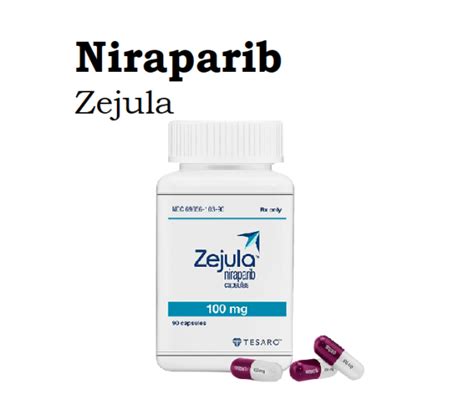 Niraparib (Zejula Tesaro) - Uses, Dose, MOA, Side effects ...