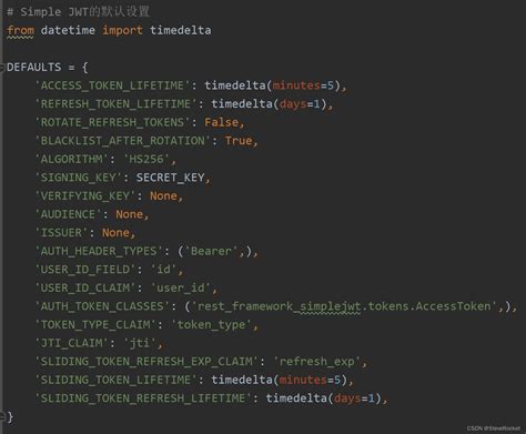 7DRF实战总结JWT认证原理和使用及第三方库simplejwt 的详解附源码 CSDN博客