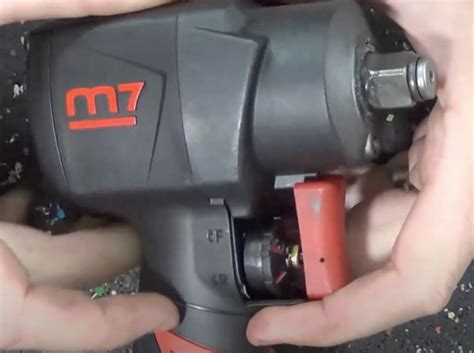 M7 Composite Air Impact Wrench Socket Driver 1 2 Drive Twin Hammer