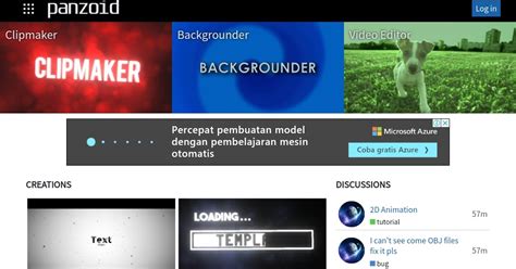 Deni Pm Cara Membuat Intro Youtube Menggunakan Panzoid