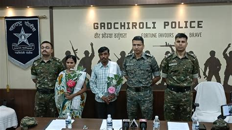 Surrender Two Jahal Naxals With Reward Six Lakhs Including Chhattisgarh