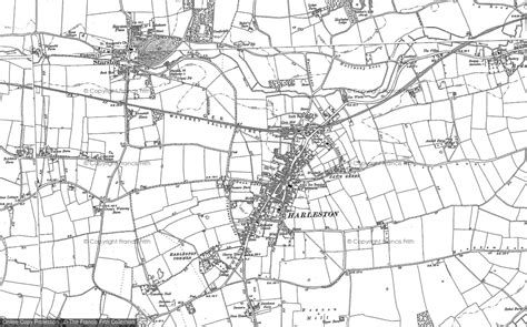 Old Maps Of Harleston Norfolk Francis Frith