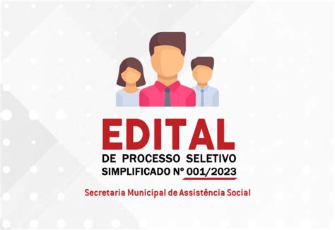 Edital De Processo Seletivo Simplificado N° 0012023 Smas Edital De